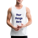 Men’s Premium Tank - white