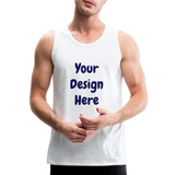 Men’s Premium Tank - white