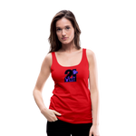 21 West Women’s Premium Tank Top - red