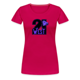 21 West Women’s Premium T-Shirt - dark pink