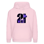 21 West Men's Hoodie - pale pink