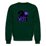 21 West Crewneck Sweatshirt - forest green