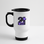 21 West Travel Mug - white