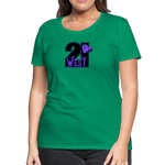 21 West Women’s Premium T-Shirt - kelly green