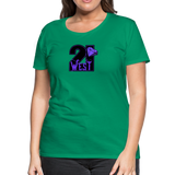 21 West Women’s Premium T-Shirt - kelly green