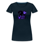 21 West Women’s Premium T-Shirt - deep navy