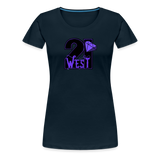 21 West Women’s Premium T-Shirt - deep navy