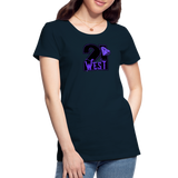 21 West Women’s Premium T-Shirt - deep navy