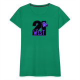 21 West Women’s Premium T-Shirt - kelly green