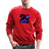 21 West Crewneck Sweatshirt - red