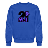 21 West Crewneck Sweatshirt - royal blue