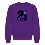 21 West Crewneck Sweatshirt - purple