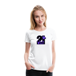 21 West Women’s Premium T-Shirt - white