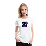 21 West Women’s Premium T-Shirt - white