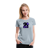 21 West Women’s Premium T-Shirt - heather ice blue