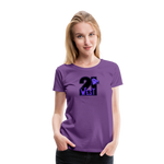 21 West Women’s Premium T-Shirt - purple