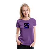 21 West Women’s Premium T-Shirt - purple