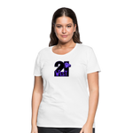 21 West Women’s Premium T-Shirt - white