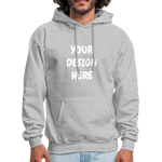 Men's Hoodie - heather gray