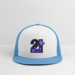 21 West Trucker Hat - white/blue