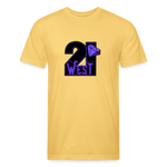 21 West fitted Cotton/Poly T-Shirt by Next Level - pastel yellow