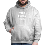 Men's Hoodie - heather gray