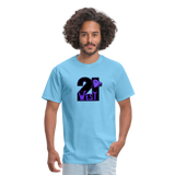 21 West Unisex Classic T-Shirt - aquatic blue