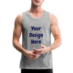 Men’s Premium Tank - heather gray