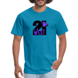 21 West Unisex Classic T-Shirt - turquoise