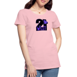 21 West Women’s Premium T-Shirt - pink