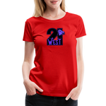 21 West Women’s Premium T-Shirt - red