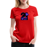 21 West Women’s Premium T-Shirt - red