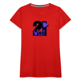 21 West Women’s Premium T-Shirt - red