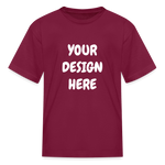 Kids' T-Shirt - burgundy