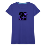 21 West Women’s Premium T-Shirt - royal blue