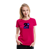 21 West Women’s Premium T-Shirt - dark pink