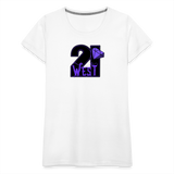 21 West Women’s Premium T-Shirt - white