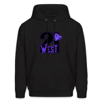 21 West Men's Hoodie - black