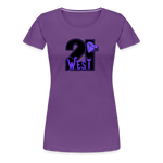 21 West Women’s Premium T-Shirt - purple