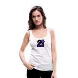 21 West Women’s Premium Tank Top - white