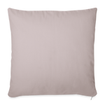 Throw Pillow Cover 18” x 18” - light taupe