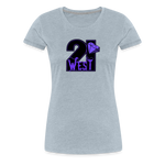 21 West Women’s Premium T-Shirt - heather ice blue