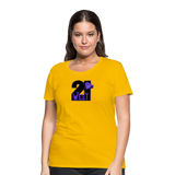 21 West Women’s Premium T-Shirt - sun yellow