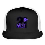 21 West Trucker Hat - black/white