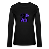 21 West Bella + Canvas Women's Long Sleeve T-Shirt - black