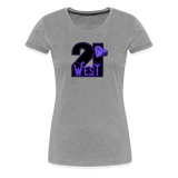 21 West Women’s Premium T-Shirt - heather gray