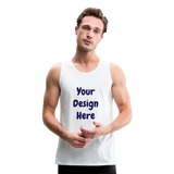 Men’s Premium Tank - white