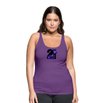 21 West Women’s Premium Tank Top - purple