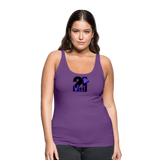 21 West Women’s Premium Tank Top - purple