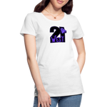 21 West Women’s Premium T-Shirt - white